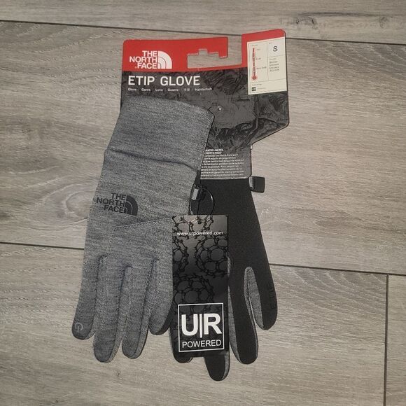 Last Pair!!! The North Face Gray Etip📲  touchscreen Glove🧤 Size small - Picture 13 of 16